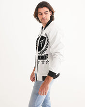 Load image into Gallery viewer, SF WEAR 1 LOGO JACKET - WHITE/BLACK Men's Bomber Jacket