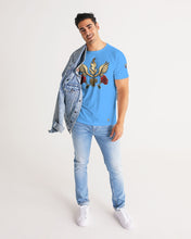 Load image into Gallery viewer, ROSE GOLD - SKY BLUE Men's Tee