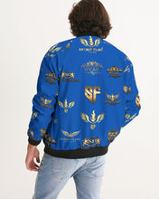 Load image into Gallery viewer, SF WEAR FULLY LOGO 2 - BLUE Men's Bomber Jacket
