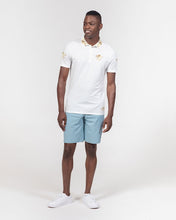 Load image into Gallery viewer, SF WEAR 2 GOLD POLO -WHITE Men's Slim Fit Short Sleeve Polo