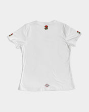 Load image into Gallery viewer, ROSES - WHITE Women's All-Over Print Tee