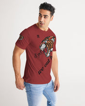 Load image into Gallery viewer, WE OUT HERE - BURGUNDY Men's Tee