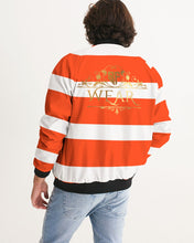 Load image into Gallery viewer, SF WEAR 2 TONE - ORANGE/WHITE Men's Bomber Jacket