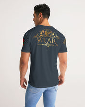 Load image into Gallery viewer, 1 Rose - Navy Blue Men's Tee