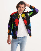 Load image into Gallery viewer, SPLASH JACKET - BLACK Men's Bomber Jacket