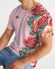 Load image into Gallery viewer, LEFTSIDE FULLY ROSE - PINK Men's Tee