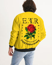 Load image into Gallery viewer, ETR 1 ROSE JACKET - YELLOW Men's Bomber Jacket