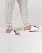 Load image into Gallery viewer, EVERYTHING ROSES SANDLES - White and Gold Men's Slide Sandal