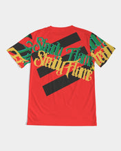 Load image into Gallery viewer, STEADY FLAME 3 STRIPE - RED Men's Tee