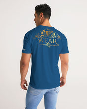 Load image into Gallery viewer, SF WEAR 5STAR - BLUE AND WHITE Men's All-Over Print Tee
