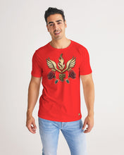 Load image into Gallery viewer, ROSE GOLD- RED Men's Tee