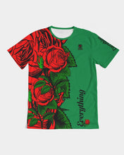Load image into Gallery viewer, RIGHTSIDE FULLY ROSES - GREEN Men's Tee