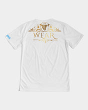 Load image into Gallery viewer, SF WEAR 5STAR - WHITE/SKY BLUE Men's All-Over Print Tee