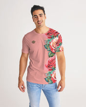 Load image into Gallery viewer, LEFTSIDE FULLY ROSE - DARK PINK Men's Tee