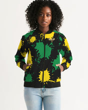 Load image into Gallery viewer, SPLASH YARD/FEMALE - BLACK Women's Bomber Jacket