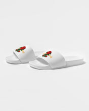 Load image into Gallery viewer, EVERYTHING ROSES FEMALE - White/Gold/WHITE Women's Slide Sandal