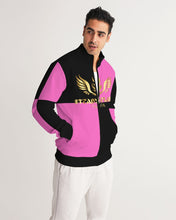 Load image into Gallery viewer, SF LITTY - HOT PINK/BLACK Men's Track Jacket