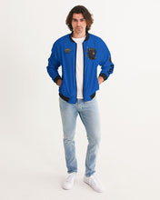 Load image into Gallery viewer, LIFE A GAMBLE let play - BLUE JACKET Men's Bomber Jacket
