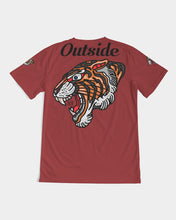 Load image into Gallery viewer, WE OUT HERE - BURGUNDY Men's Tee