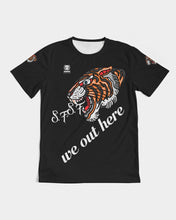 Load image into Gallery viewer, WE OUT HERE - BLACK/WHITE Men's Tee