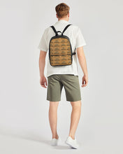 Load image into Gallery viewer, STEADY FLAME LEATHER BACKPACK -BROWN Classic Faux Leather Backpack