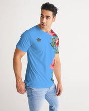 Load image into Gallery viewer, LEFTSIDE FULLY ROSE - SKY BLUE Men's Tee
