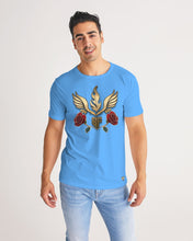Load image into Gallery viewer, ROSE GOLD - SKY BLUE Men's Tee
