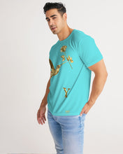 Load image into Gallery viewer, FLY T-SHIRT - Turquoise Men's Tee
