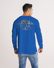 Load image into Gallery viewer, SF WEAR 5STAR LONGSLEEVE - BLUE Men's All-Over Print Long Sleeve Tee