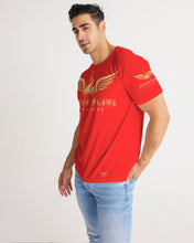Load image into Gallery viewer, STEADY FLAME GOLD - RED Men's Tee