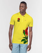Load image into Gallery viewer, SF ROSE POLO 2 - YELLOW (2023) Men's Slim Fit Short Sleeve Polo