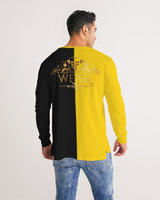Load image into Gallery viewer, SF WEAR LONGSLEEVE - BLACK/YELLOW Men's Long Sleeve Tee