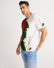 Load image into Gallery viewer, EVERTHING ROSES OG GOLD - WHITE/GOLD Men's Tee