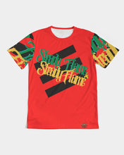 Load image into Gallery viewer, STEADY FLAME 3 STRIPE - RED Men's Tee