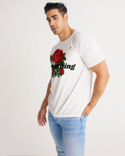 Load image into Gallery viewer, EVERYTHING ROSES 3.0 LINK UP - WHITE/BLACK Men's Tee