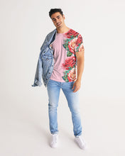 Load image into Gallery viewer, LEFTSIDE FULLY ROSE - PINK Men's Tee