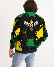 Load image into Gallery viewer, SPLASH/YARD - BLACK Men's Bomber Jacket
