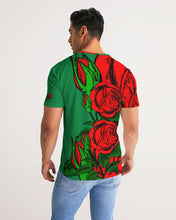 Load image into Gallery viewer, RIGHTSIDE FULLY ROSES - GREEN Men's Tee
