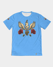 Load image into Gallery viewer, ROSE GOLD - SKY BLUE Men's Tee