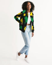 Load image into Gallery viewer, SPLASH YARD/FEMALE - BLACK Women's Bomber Jacket