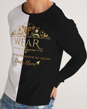Load image into Gallery viewer, SF WEAR LONGSLEEVE - BLACK/WHITE Men's Long Sleeve Tee