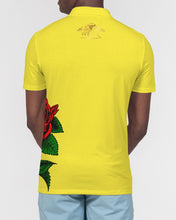 Load image into Gallery viewer, SF ROSE POLO 2 - YELLOW (2023) Men's Slim Fit Short Sleeve Polo
