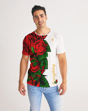 Load image into Gallery viewer, EVERTHING ROSES OG GOLD - WHITE/GOLD Men's Tee