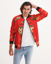 Load image into Gallery viewer, FULLY LOGO JACKET - RED Men's Bomber Jacket