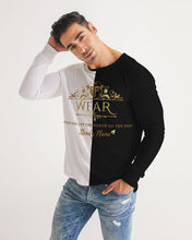 Load image into Gallery viewer, SF WEAR LONGSLEEVE - BLACK/WHITE Men's Long Sleeve Tee