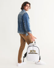 Load image into Gallery viewer, STEADY FLAME COAT OF ARMS BACKPACK - WHITE Large Backpack