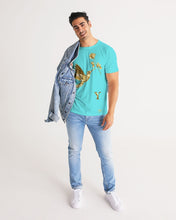 Load image into Gallery viewer, FLY T-SHIRT - Turquoise Men's Tee