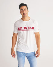 Load image into Gallery viewer, SF WEAR 5STAR - WHITE/RED Men's All-Over Print Tee