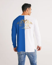 Load image into Gallery viewer, SF WEAR LONGSLEEVE - BLUE/WHITE Men's Long Sleeve Tee