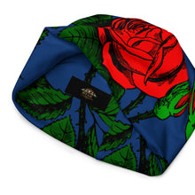 Load image into Gallery viewer, BLUE ROSE BEANIE